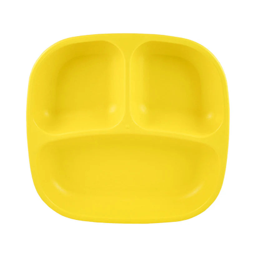 Re-Play Divided Plate - Yellow