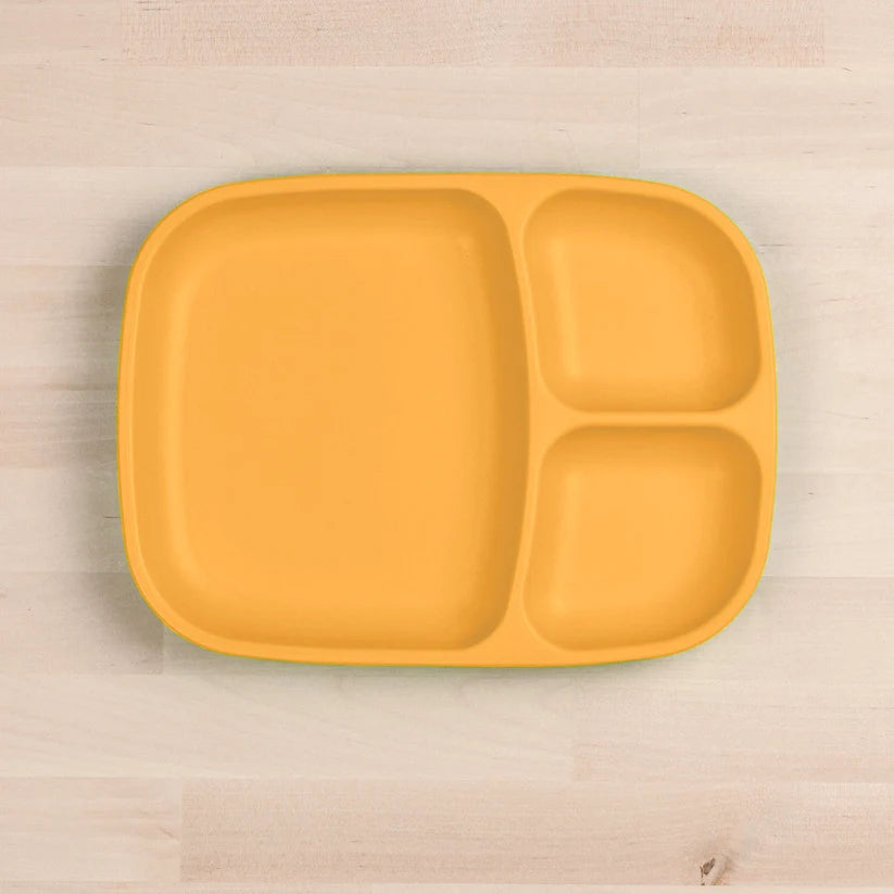 Re-Play Divided Tray - Sunny Yellow