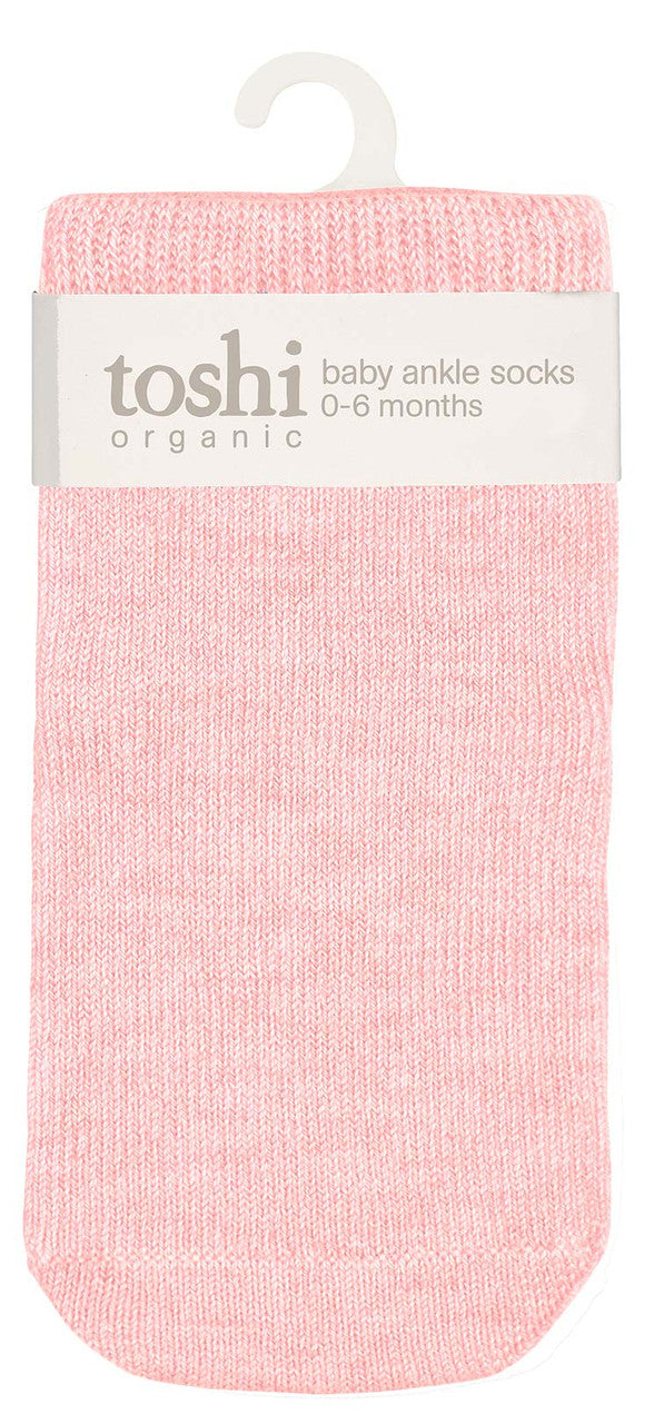 Toshi Organic Ankle Socks - Pearl