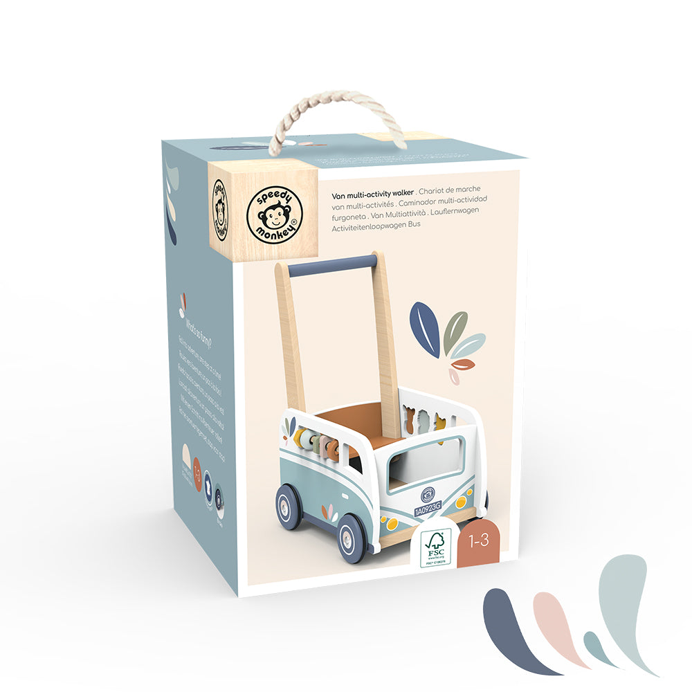 Speedy Monkey Van Multi Activity Walker
