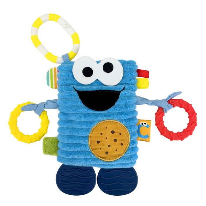 Sesame Street Tug + Tag Toy - Cookie Monster