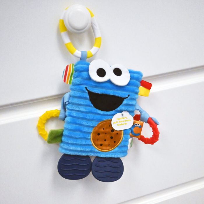 Sesame Street Tug + Tag Toy - Cookie Monster