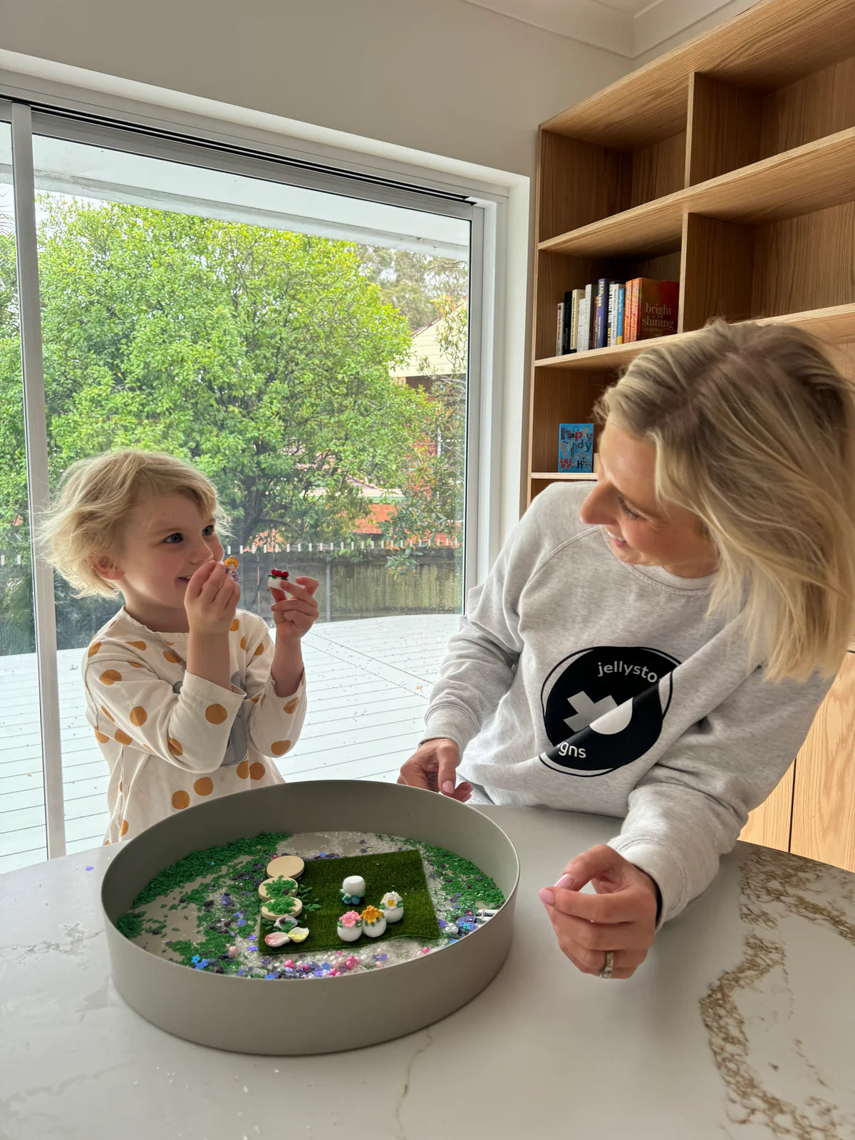 Jellystone Sensory Tray Play Kit - Fairy Garden