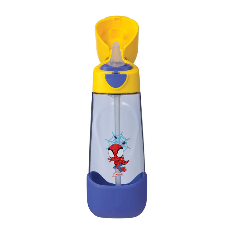 b.box Tritan 600ml Drink Bottle - Spidey