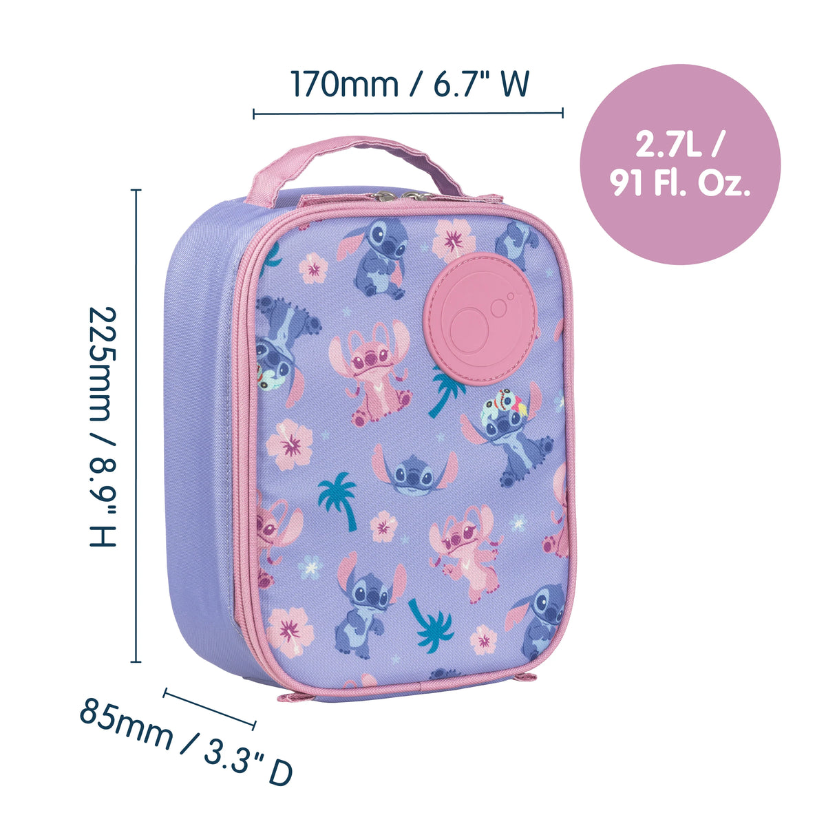 b.box Insulated Mini Lunchbag - Stitch