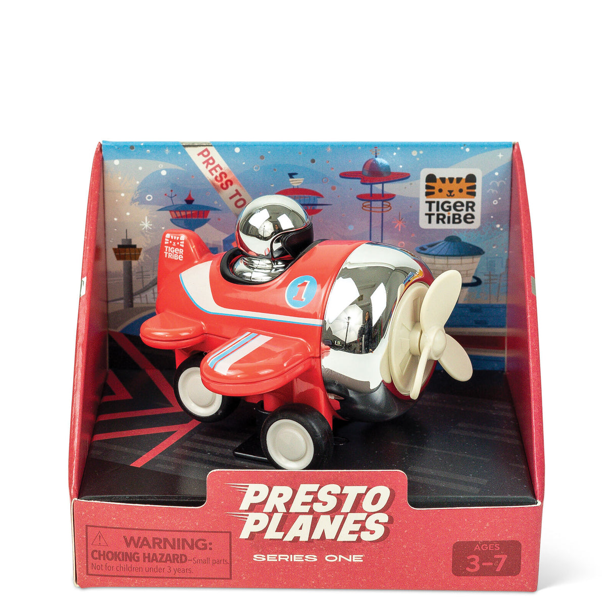 Tiger Tribe Presto Plane - Red