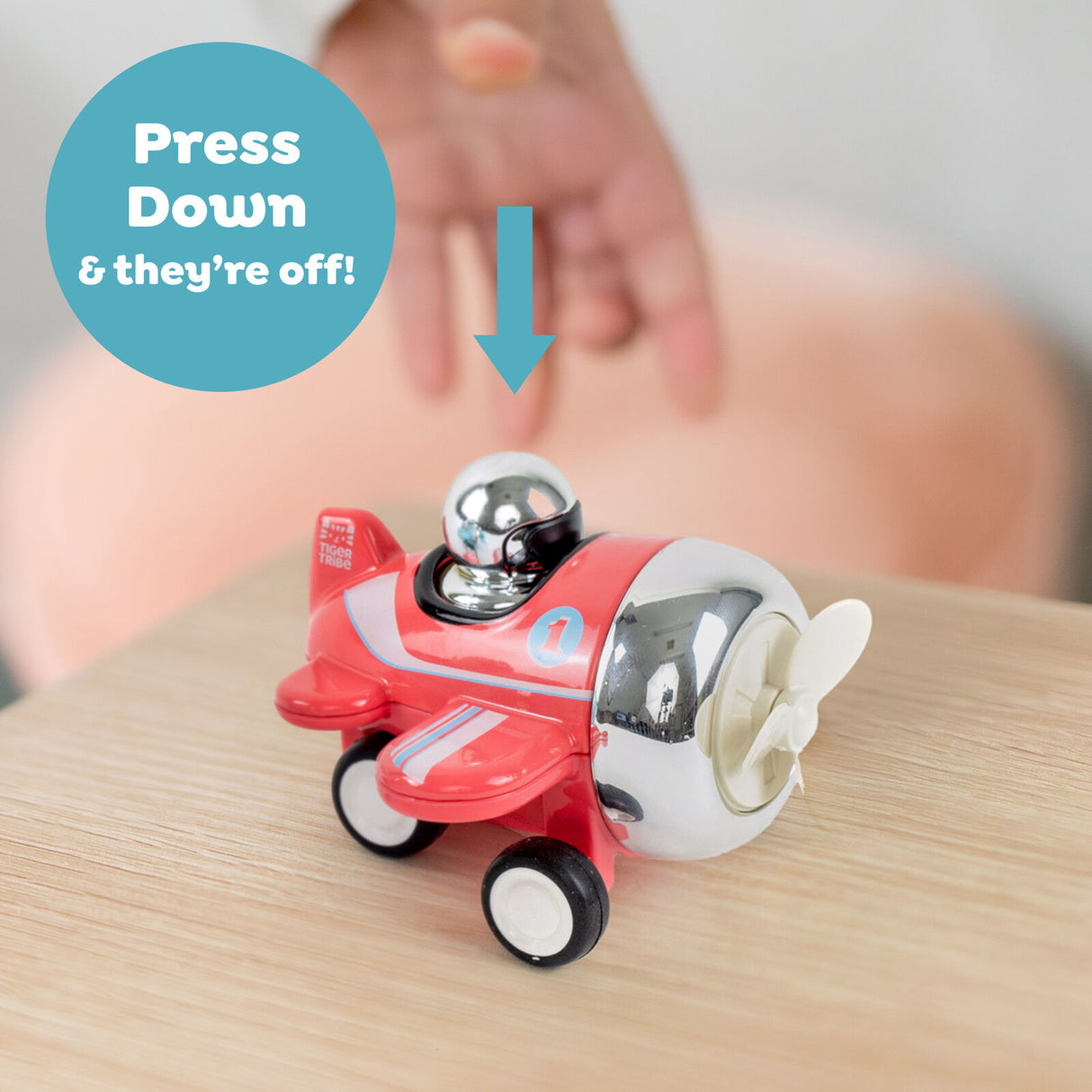 Tiger Tribe Presto Plane - Red