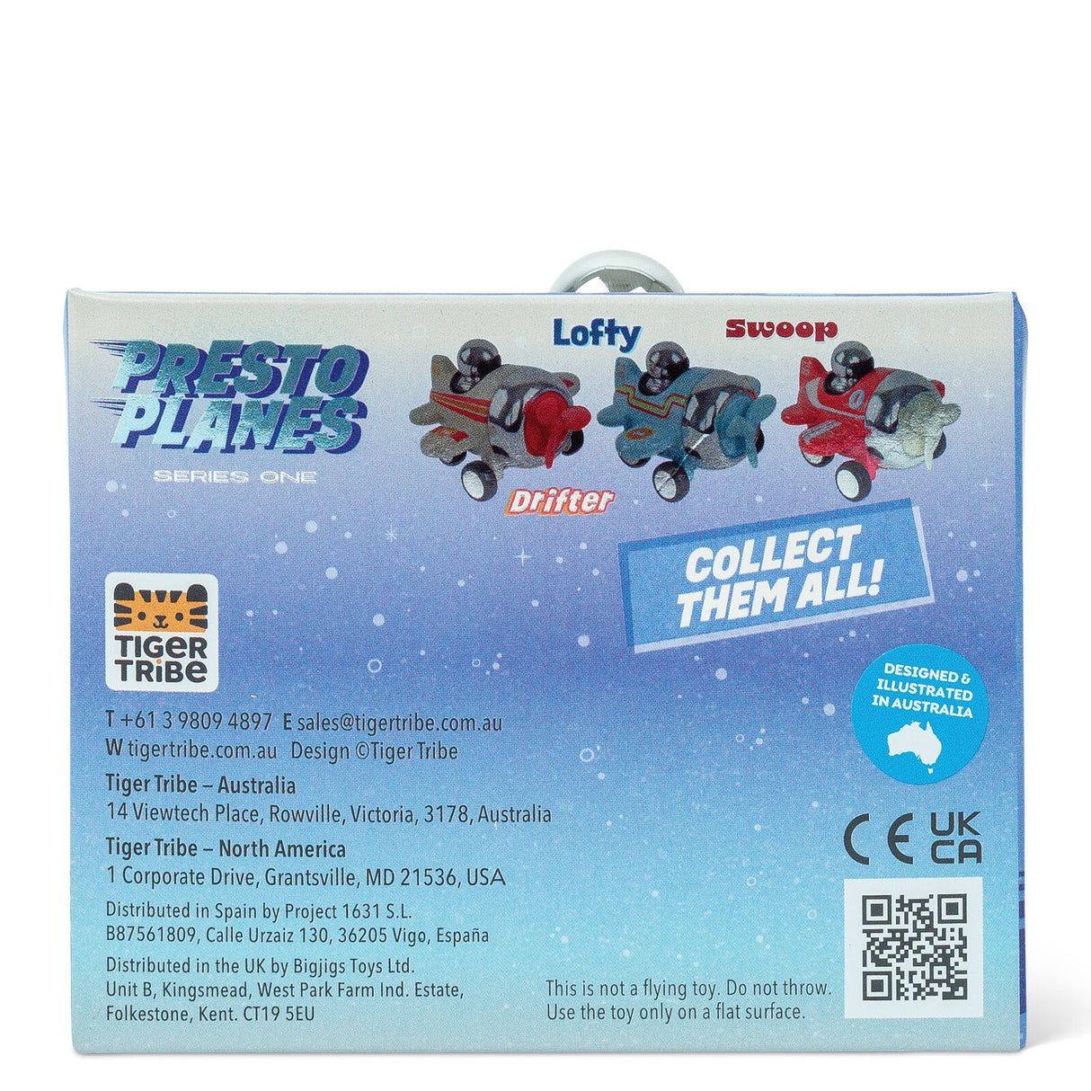 Tiger Tribe Presto Plane - Blue