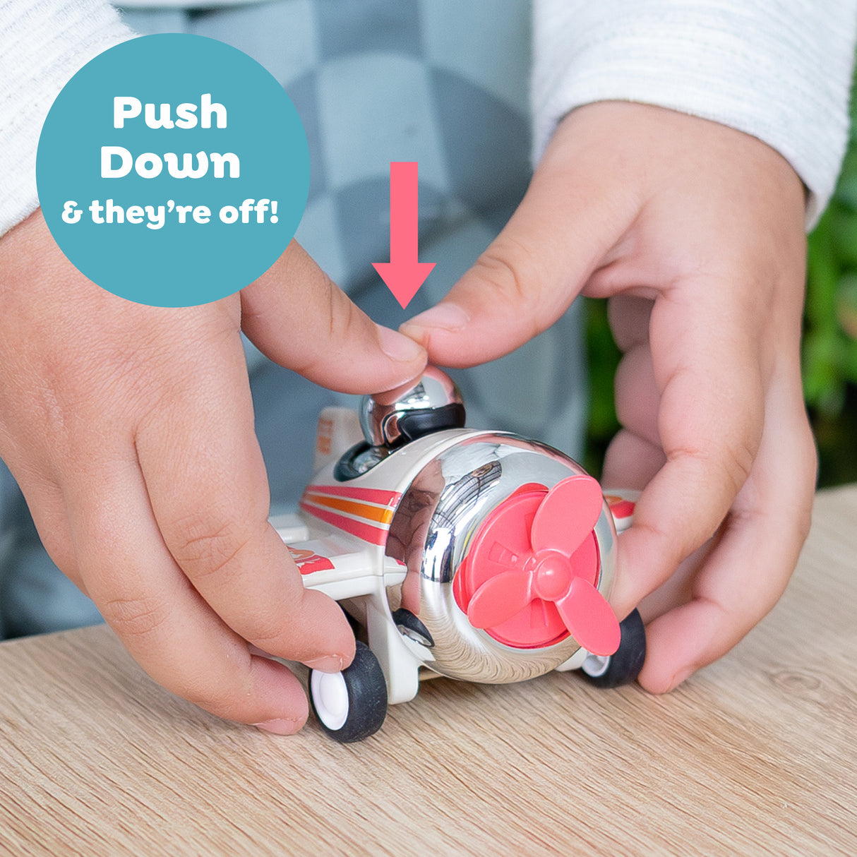 Tiger Tribe Presto Plane - Cream