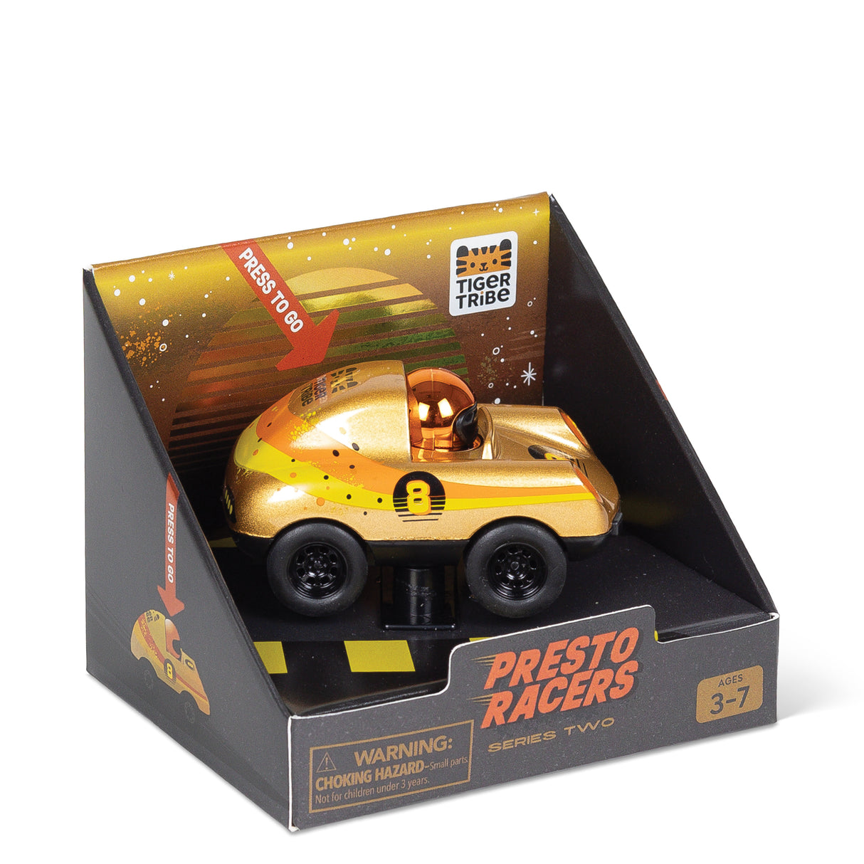Tiger Tribe Presto Racers - Flare (Gold/Orange)