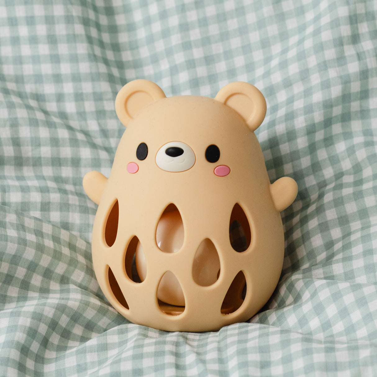 Tiger Tribe Silicone Rattle - Bear