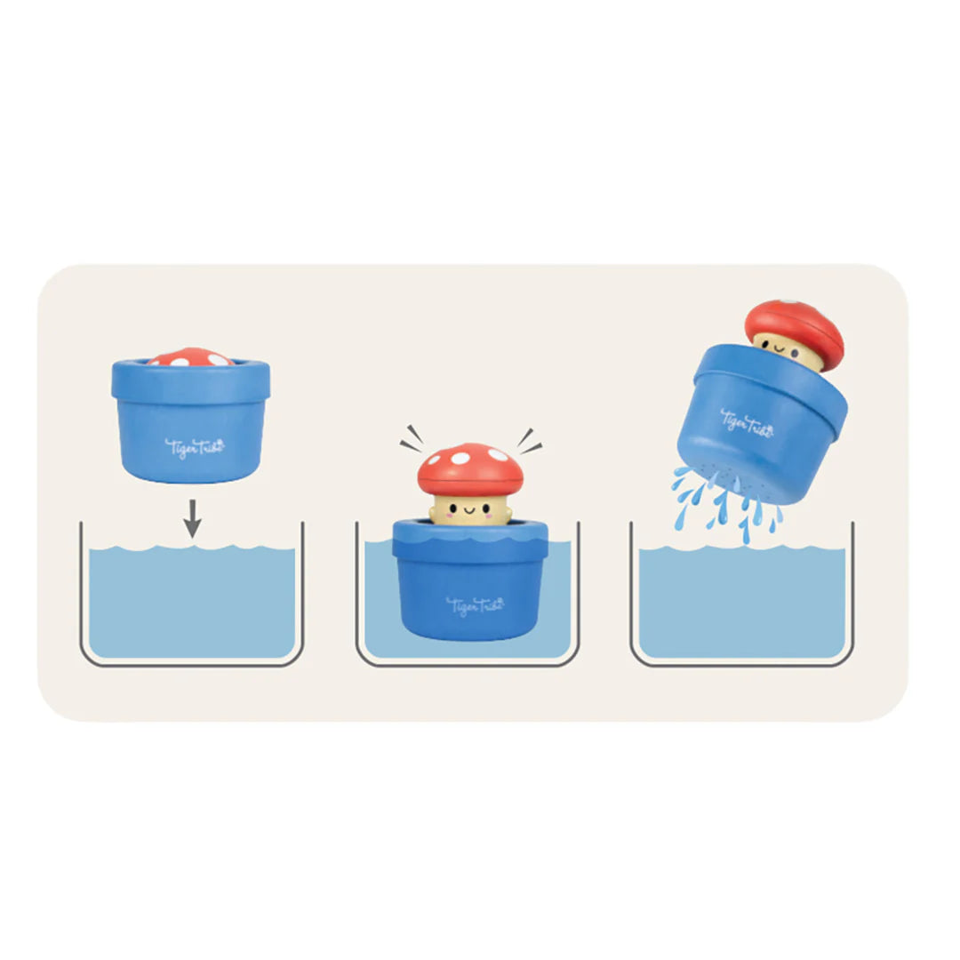 Tiger Tribe Bath Pop-Up Mushroom