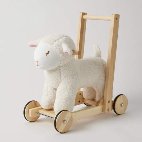 Jiggle + Giggle Lamb Walker