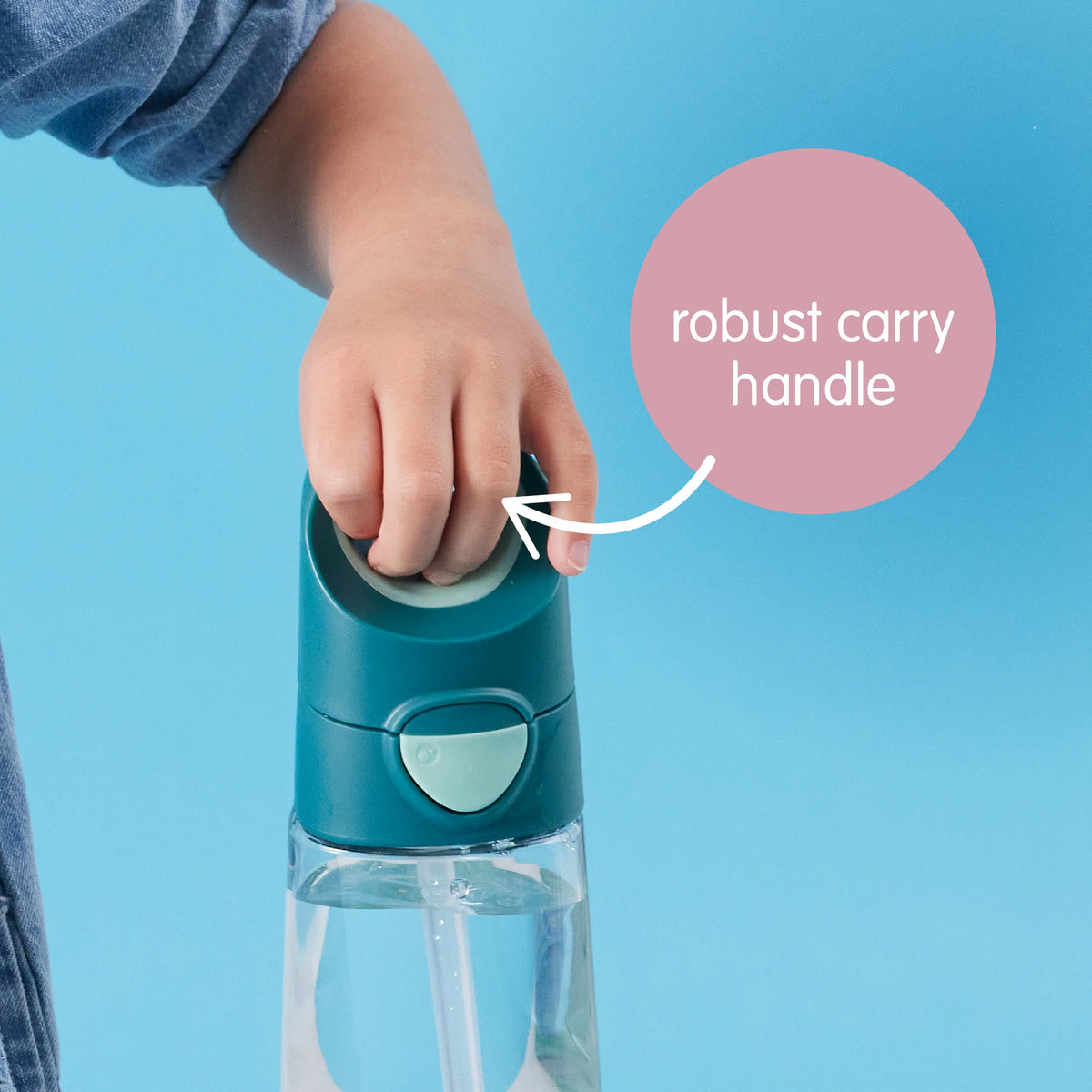 b.box Tritan Drink Bottle 450mL - Midnight
