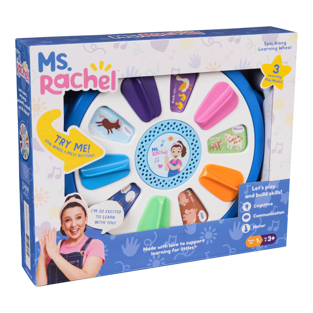 Ms Rachel Spin + Sing Learning Wheel