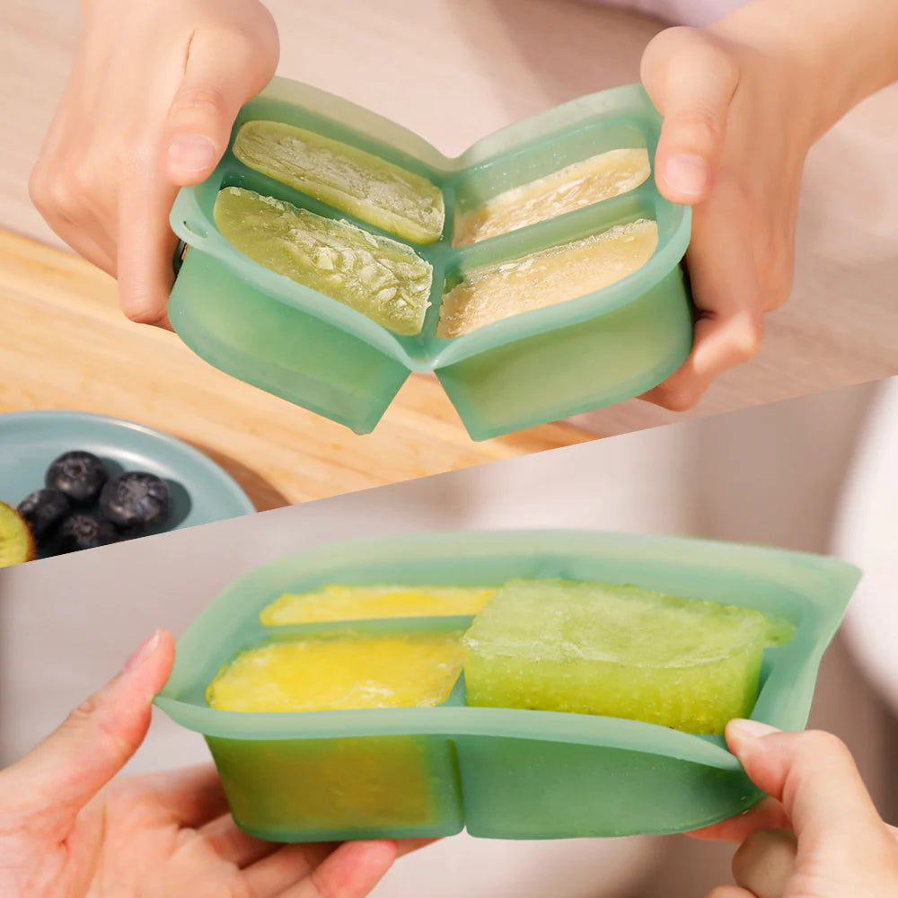 Haakaa Easy-Freeze Tray - 4 Compartment