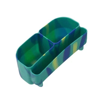 b.box Silicone Bento Tray Mini Lunchbox - Electric Jungle