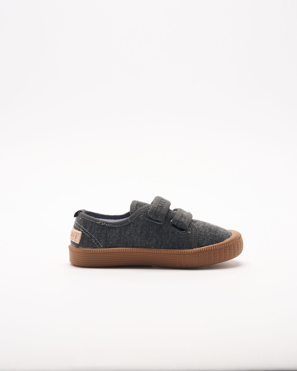 Walnut Ben Canvas - Charcoal Denim