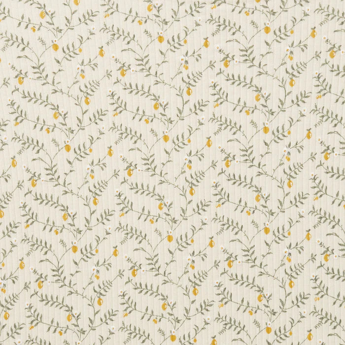 Wilson + Frenchy Lemon Leaf Organic Cot Sheet