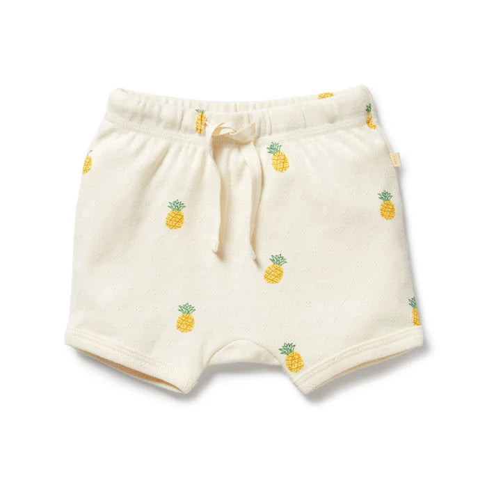 Wilson + Frenchy  Piney Pals Organic Pointelle Short