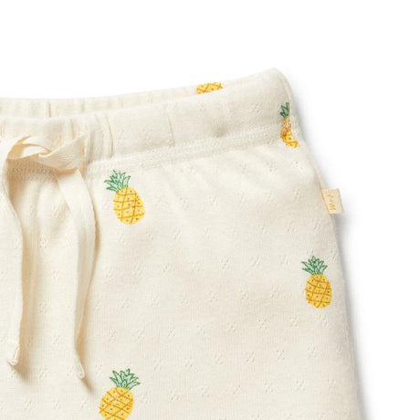 Wilson + Frenchy  Piney Pals Organic Pointelle Short
