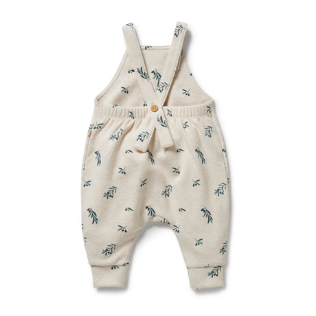 Wilson + Frenchy Organic Cotton Wattle Overalls - Little Olive