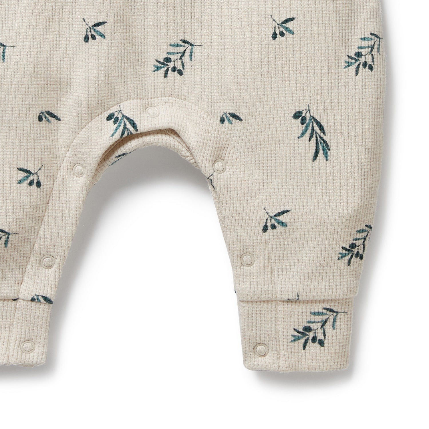 Wilson + Frenchy Organic Cotton Wattle Overalls - Little Olive