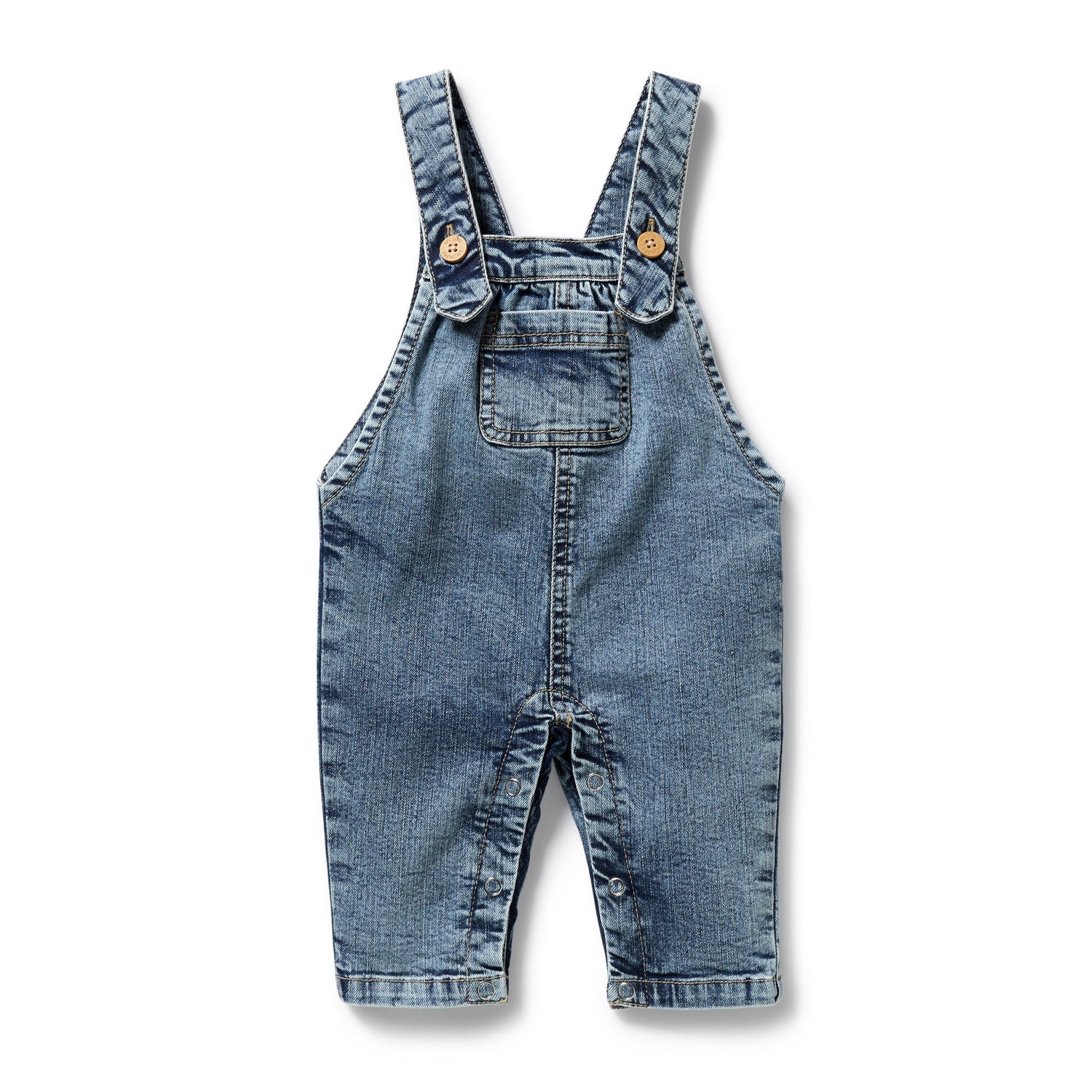 Wilson + Frenchy Organic Cotton Denim Overalls