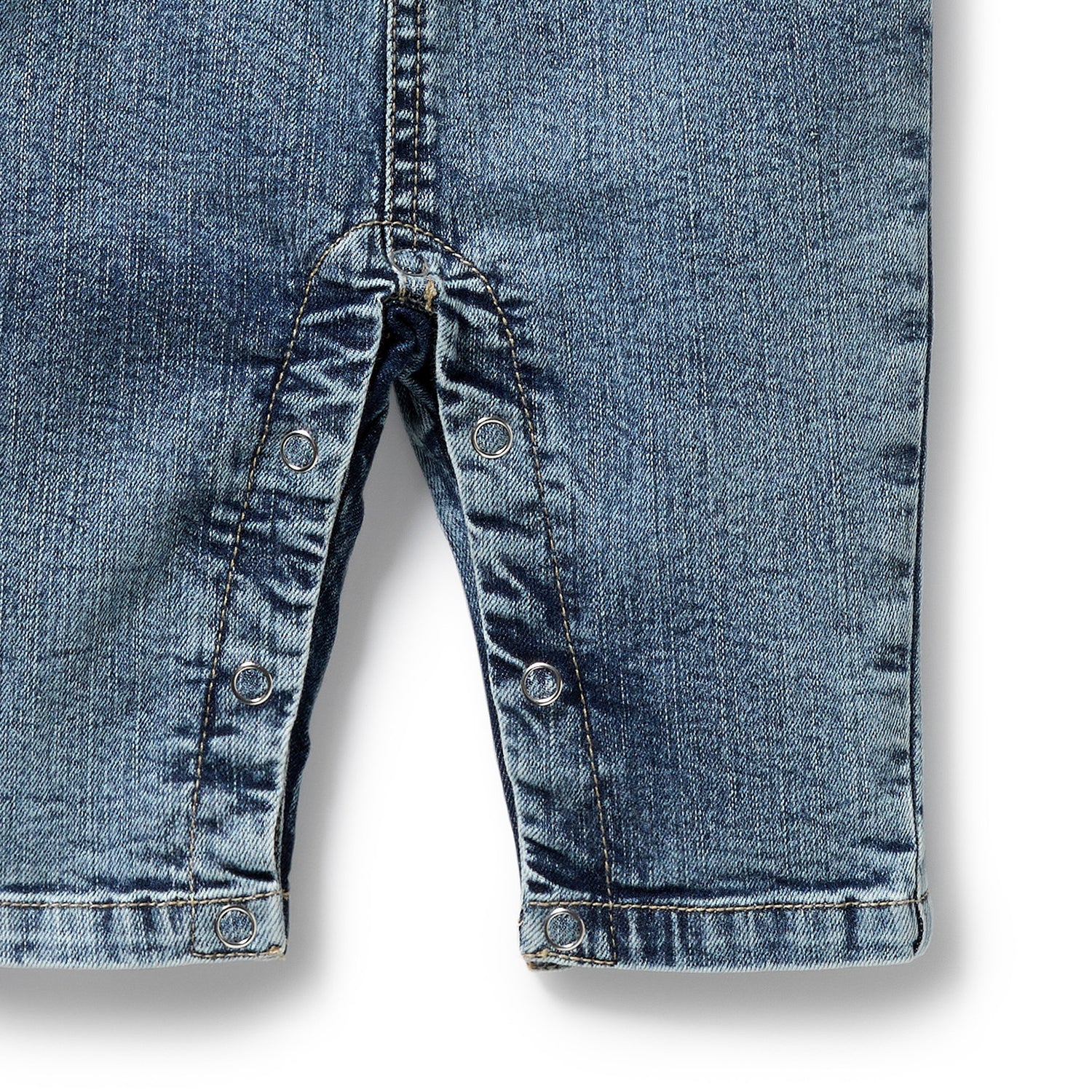 Wilson + Frenchy Organic Cotton Denim Overalls