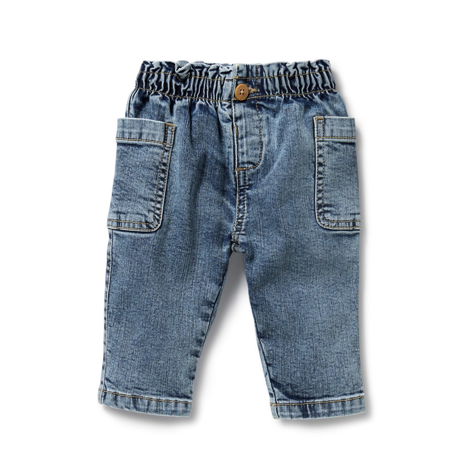 Wilson + Frenchy Organic Cotton Denim Pants