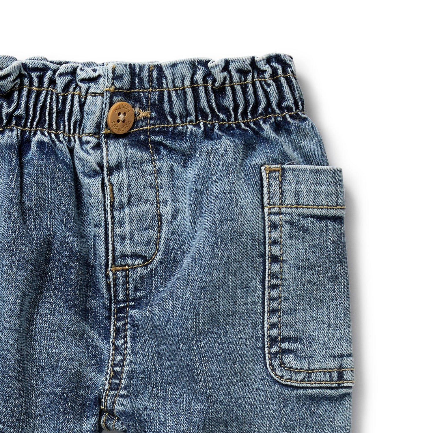 Wilson + Frenchy Organic Cotton Denim Pants