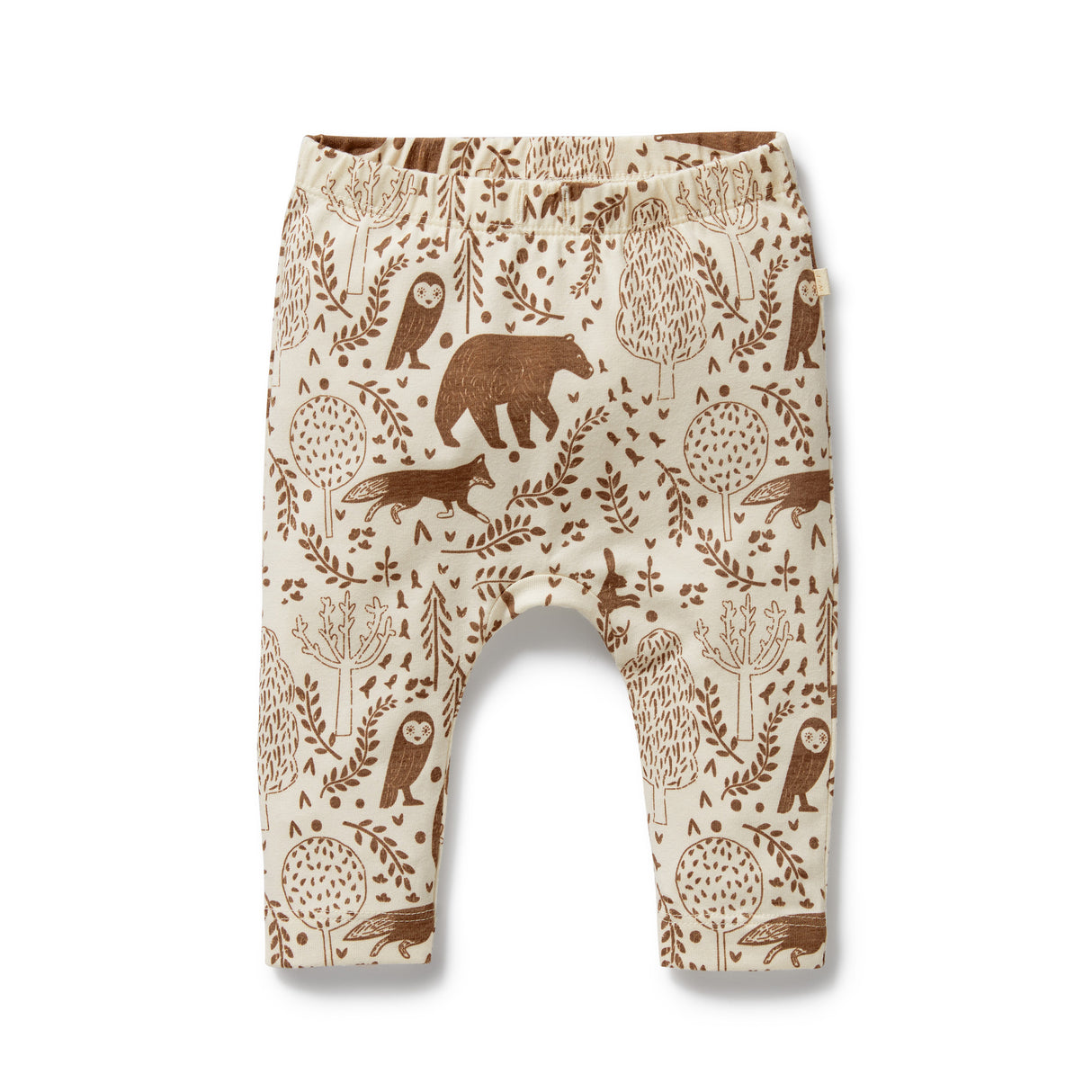 Wilson + Frenchy Organic Cotton Jersey Leggings - Winter Forest