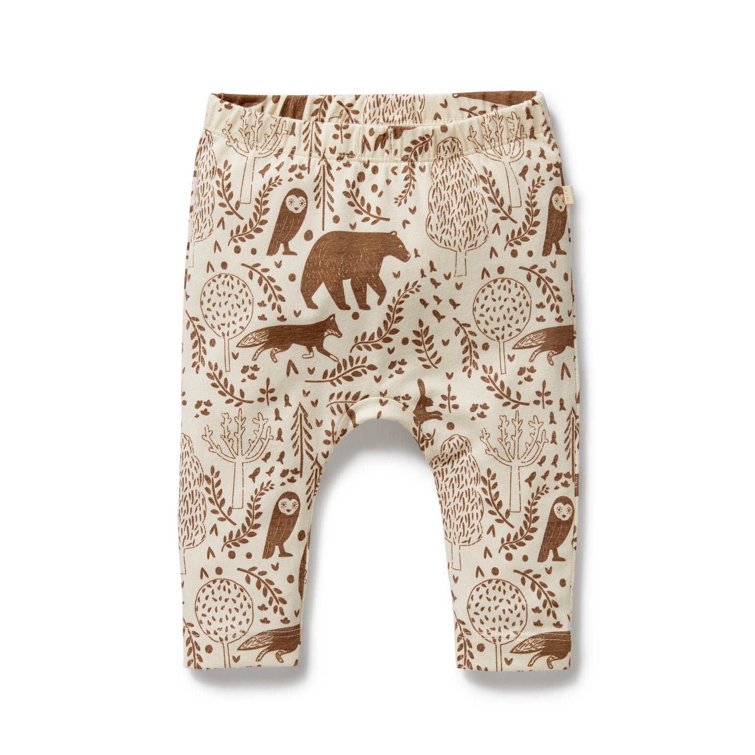 Wilson + Frenchy Organic Cotton Jersey Leggings - Winter Forest