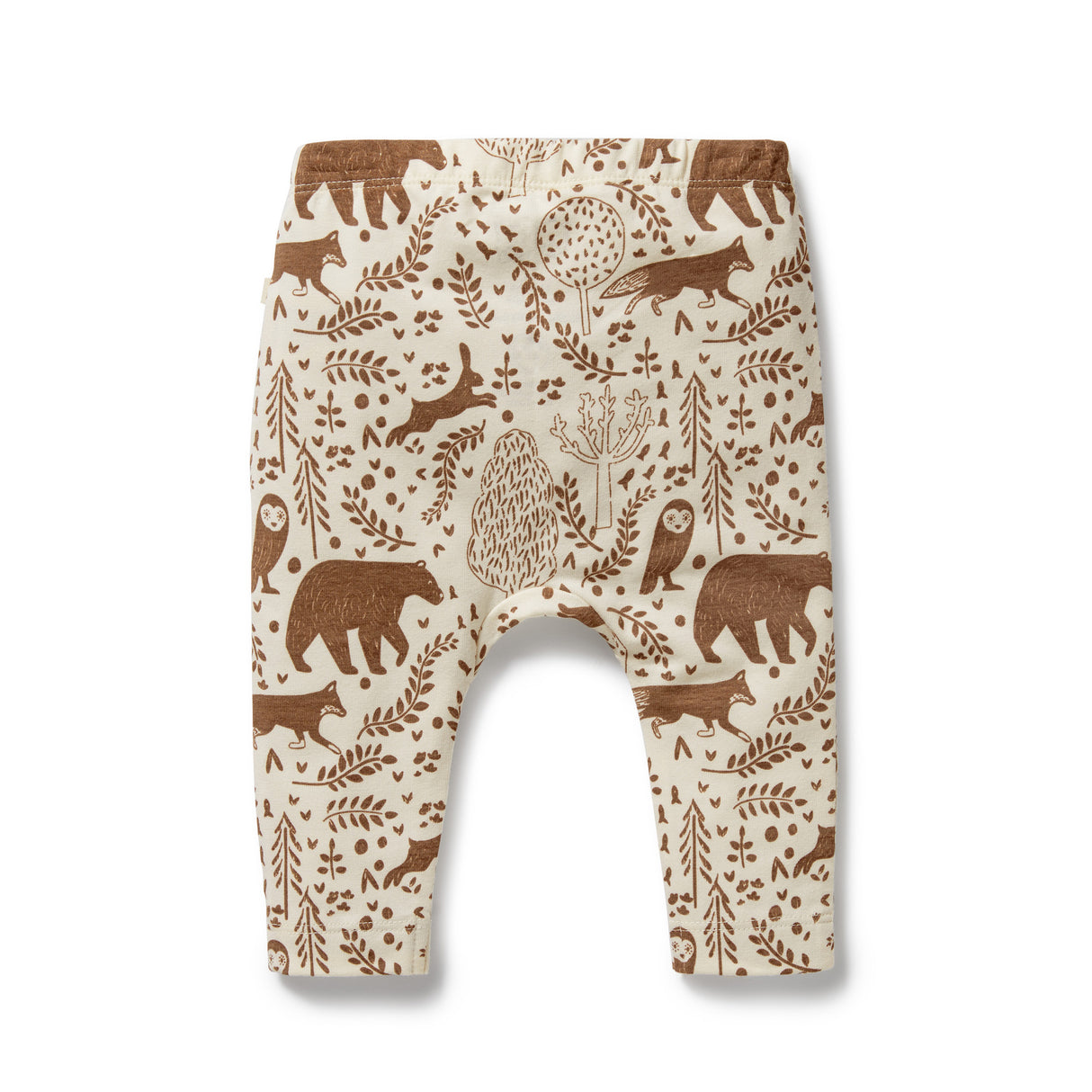 Wilson + Frenchy Organic Cotton Jersey Leggings - Winter Forest