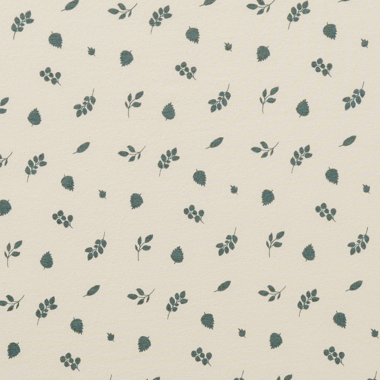 Wilson + Frenchy Organic Cotton Jersey Fitted Cot Sheet - Twilight Leaf