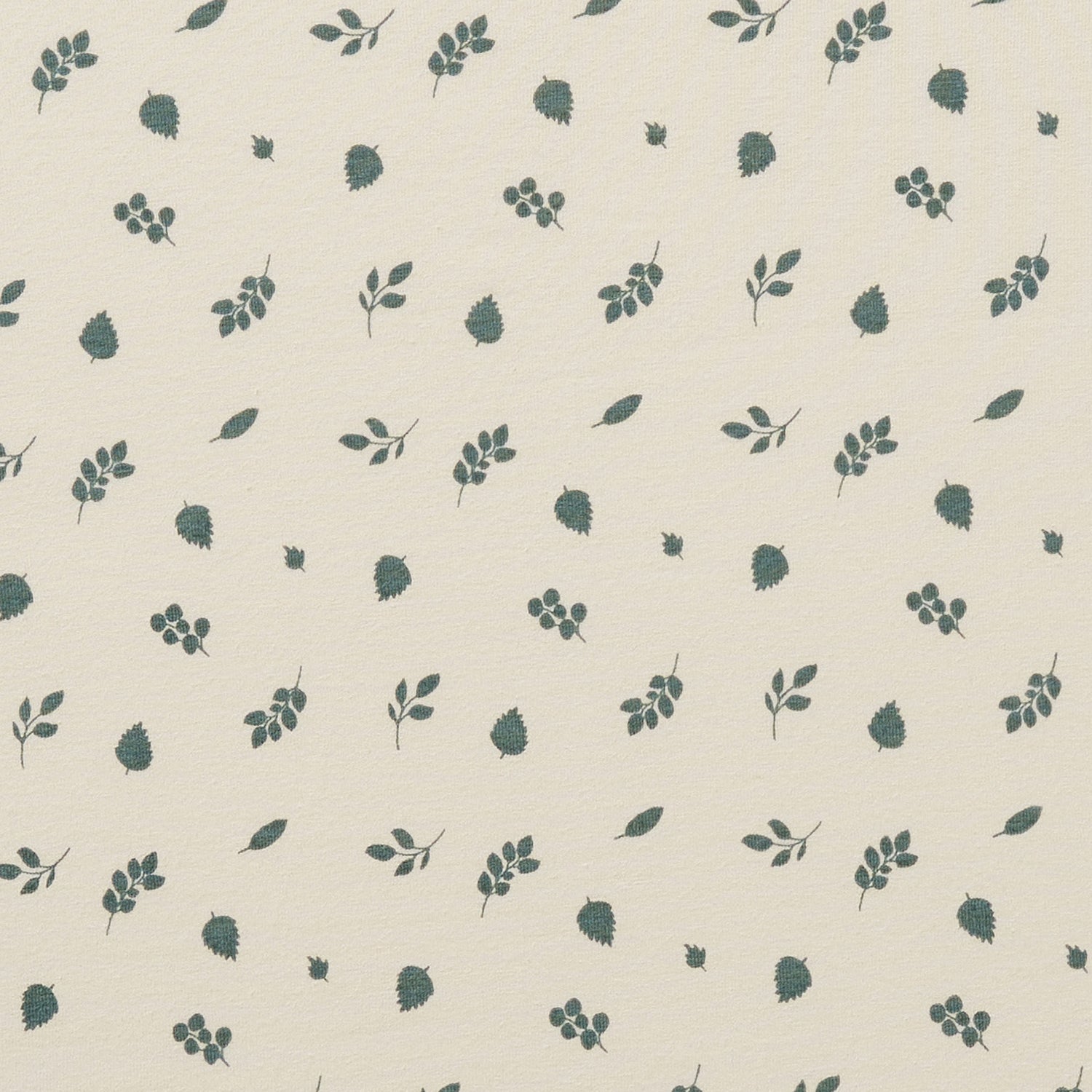Wilson + Frenchy Organic Cotton Jersey Fitted Cot Sheet - Twilight Leaf
