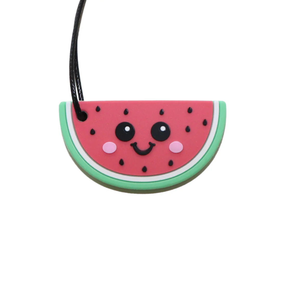 Jellystone Silicone Chew Pendant - Watermelon (Red)