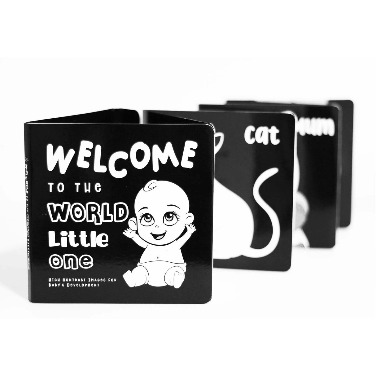 Young Wonderer High Contrast Book - Welcome To The World Little One