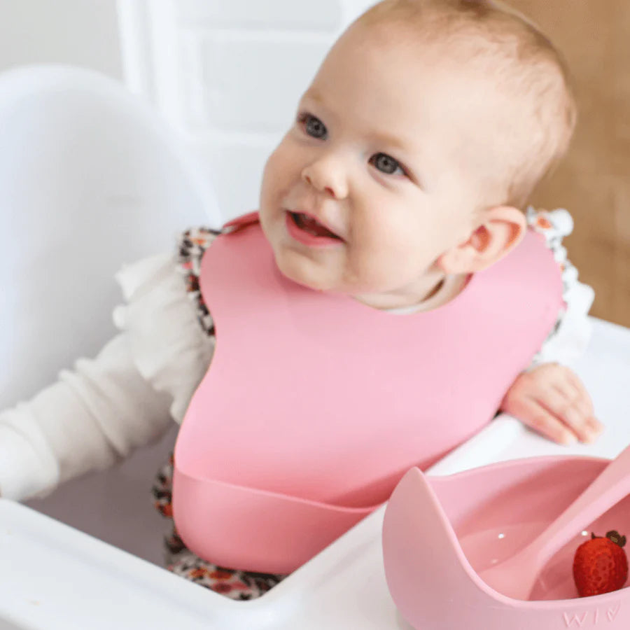 Wild Indiana Silicone Bib - Lemon