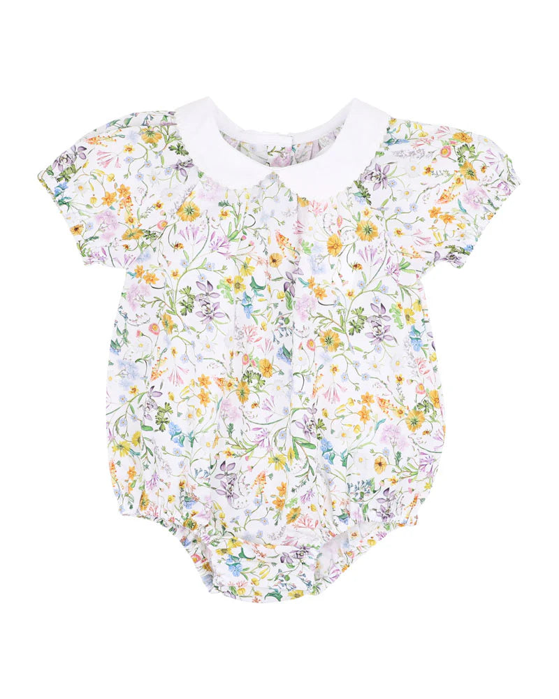 Minihaha Zara Print Collared Bodysuit