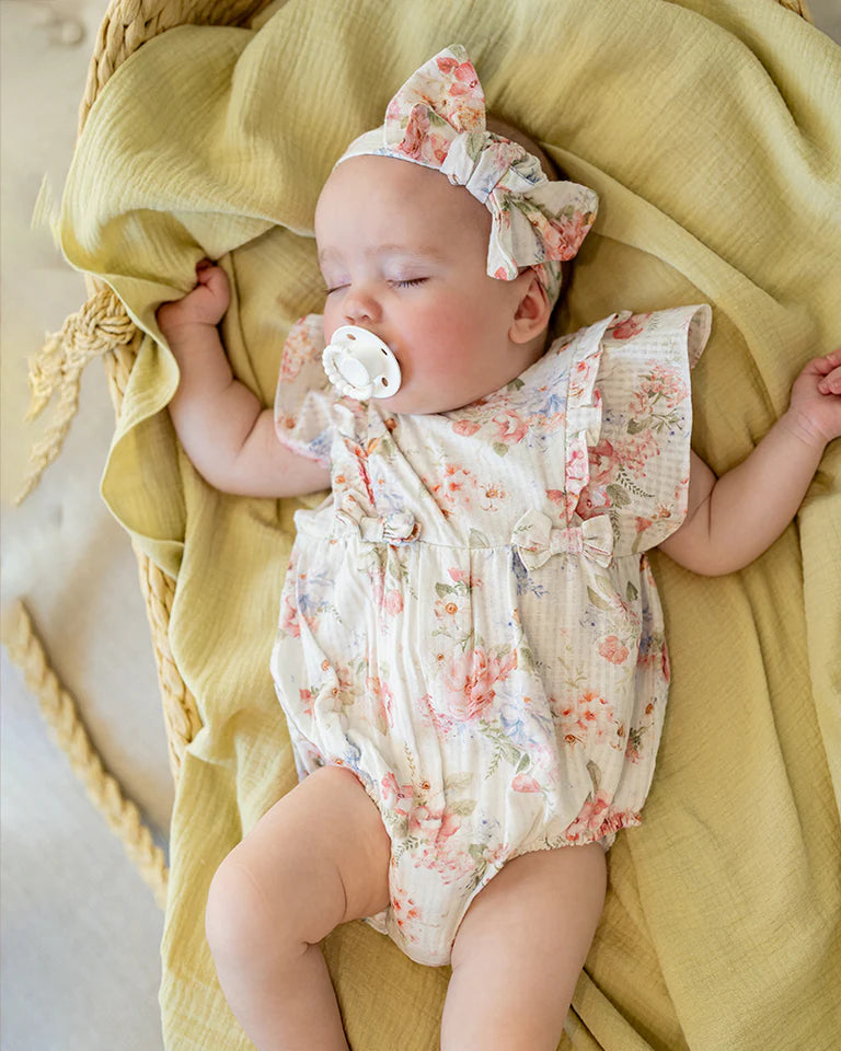 Minihaha Woven Bodysuit - Anya Bloom