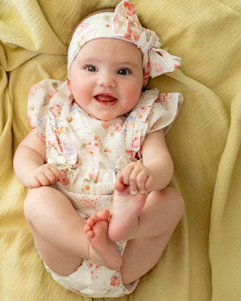 Minihaha Woven Bodysuit - Anya Bloom