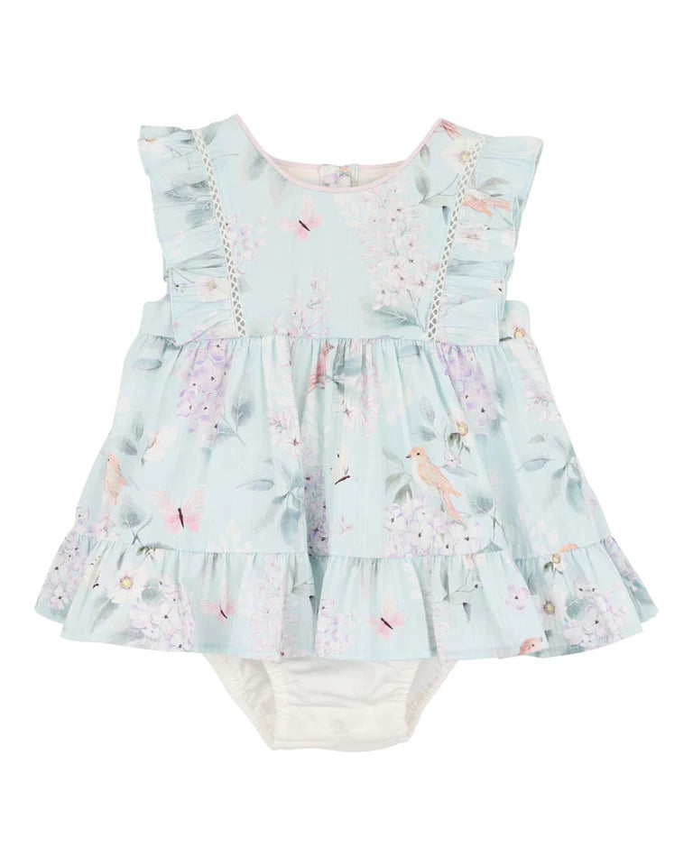 Minihaha Madelyn Print Overlay Dress