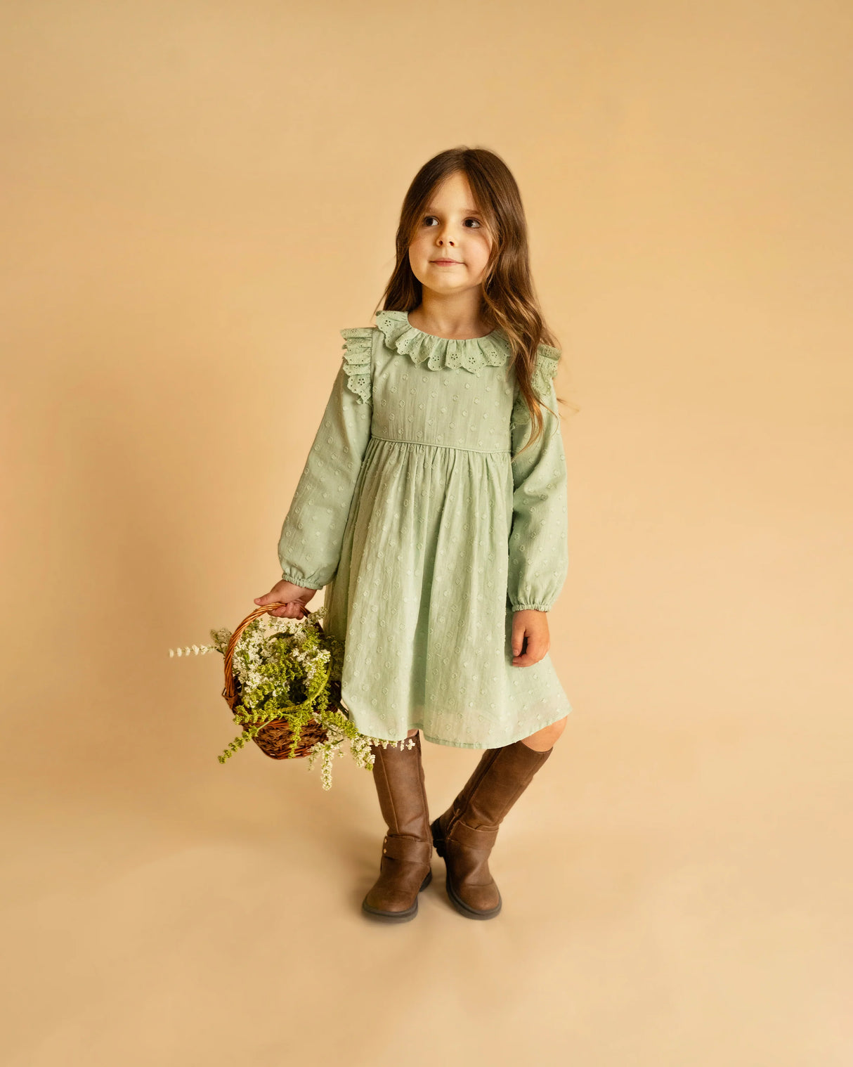 Minihaha Fern Dobby Dress