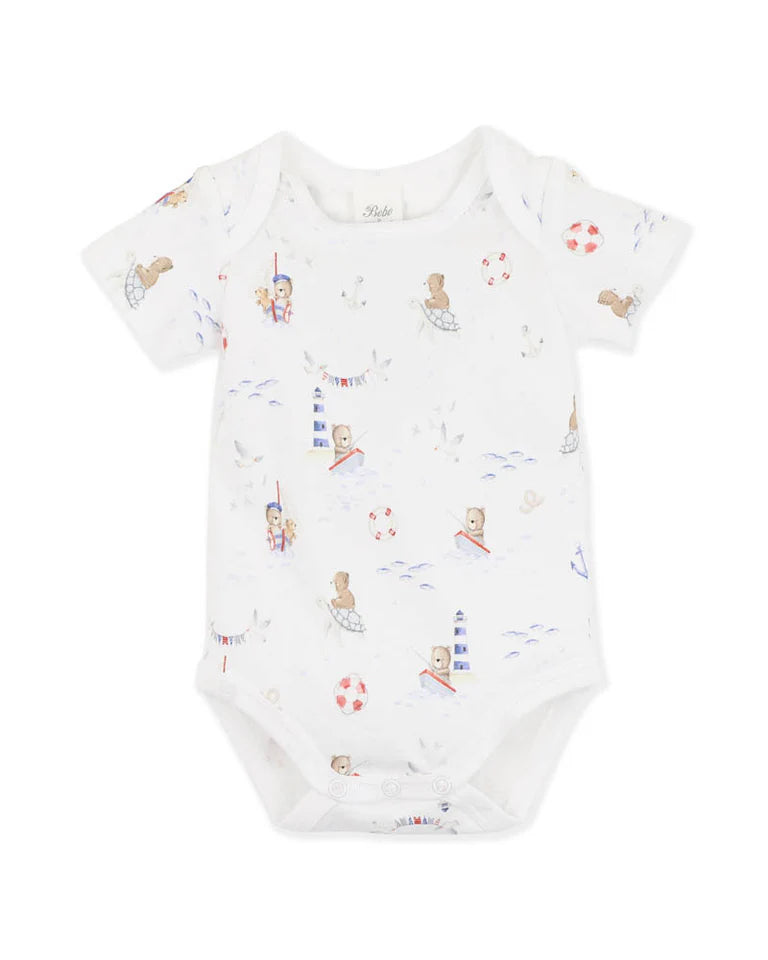 Minihaha Organic Bodysuit - Axel