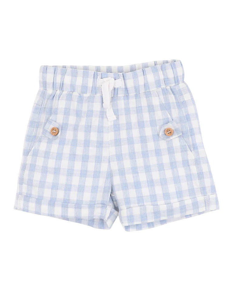 Minihaha Axel Check Shorts