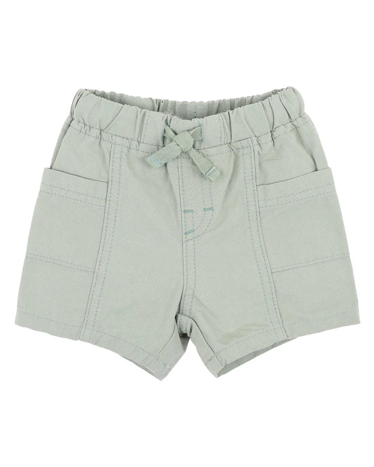 Minihaha Boys Sage Green Shorts