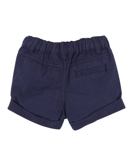 Minihaha Navy Roman Pocket Shorts