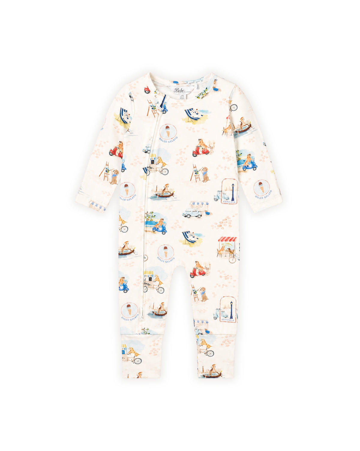 Minihaha Alexi Organic LS Zipsuit