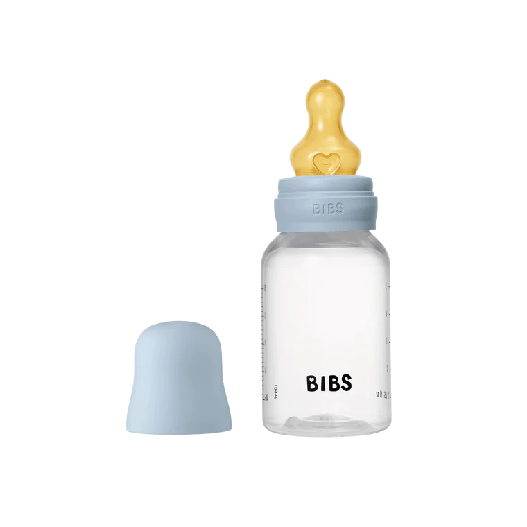 BIBs Plastic Bottle - 150ml - Baby Blue